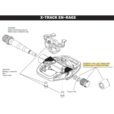 Náradie LOOK X-TRACK tool