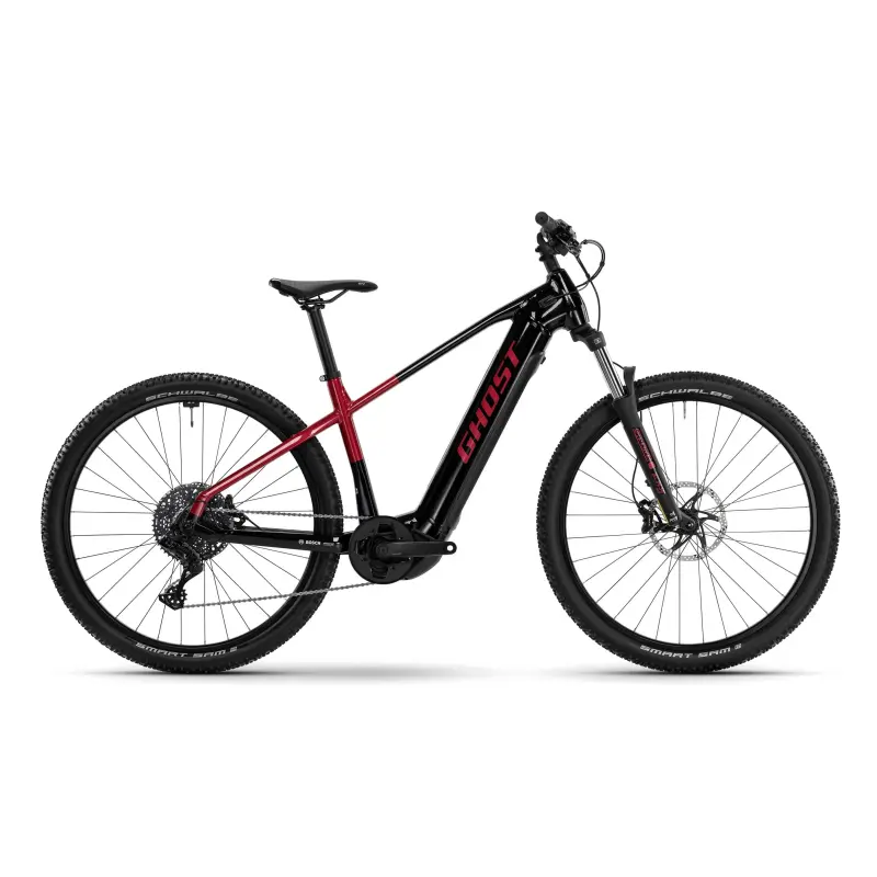 GHOST E-Teru Universal High 29 B625 Black/Metallic Rust Red Glossy