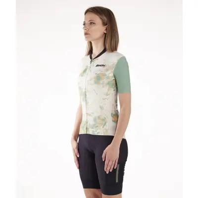 Dámský dres SANTINI Marble Green