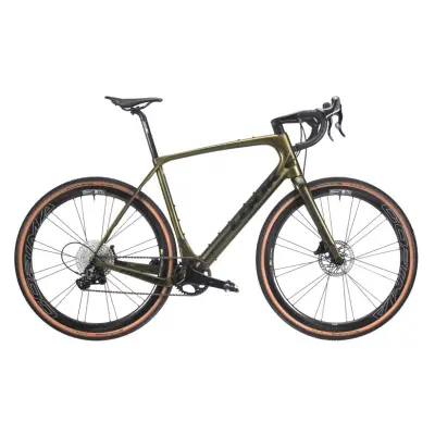 LOOK 765 Gravel RS Ekar 1x13 Metallic Hope Green Satin / Corima Essentia 40