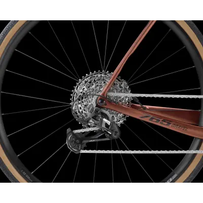 LOOK 765 Gravel Disc Red Dust Metallic Satin Apex 1X12 Shimano Wh-RS 370