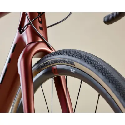 LOOK 765 Gravel Disc Red Dust Metallic Satin Apex 1X12 Shimano Wh-RS 370