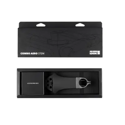 Predstavec LOOK Combo Aero Stem Carbon -7° Mat Glossy AFM