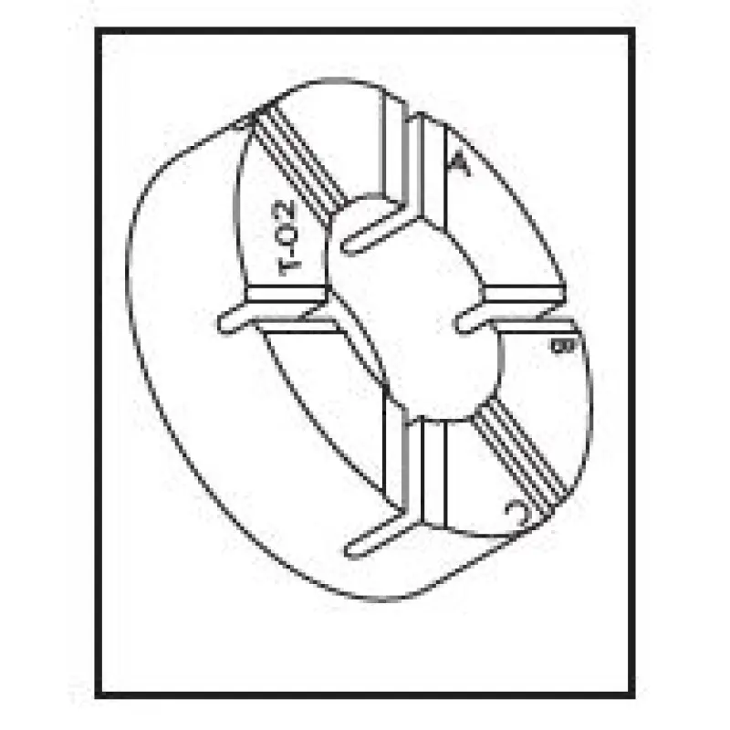 FULCRUM spoke anti-rotation ring