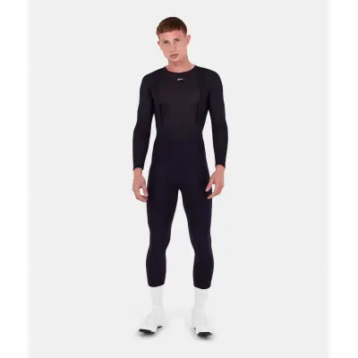 3/4 Kalhoty se šlemi SANTINI Unico Black