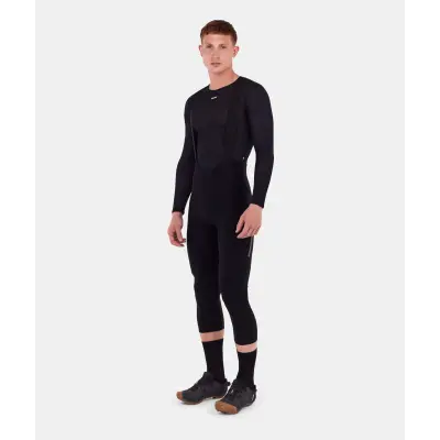 3/4 kalhoty se šlemi SANTINI Cargo Black