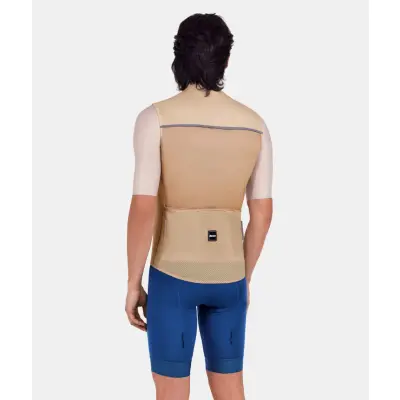 Unisex vesta SANTINI RTR Wind Cappuccino