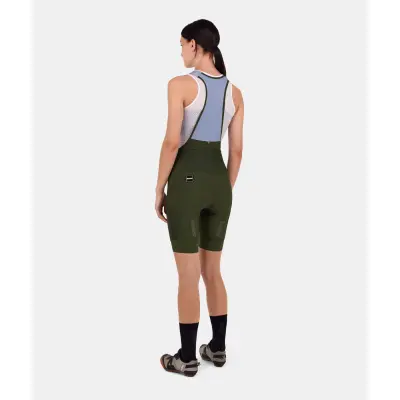 Dámske kraťasy s trakmi SANTINI Cargo Green