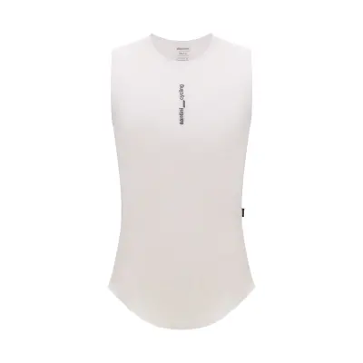 Funkčné tričko bez rukávov SANTINI Delta White - XS