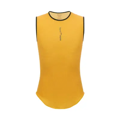 Funkčné tričko bez rukávov SANTINI Delta Yellow - XS