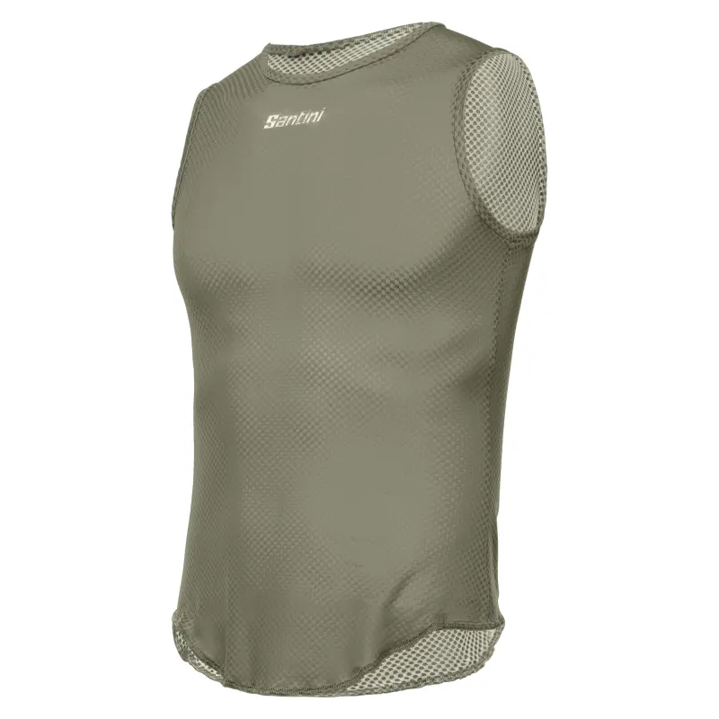 Funkčné tričko bez rukávov SANTINI Lieve Green – XS