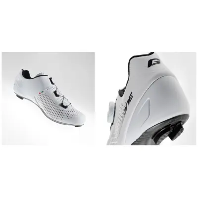 Cestné tretry GAERNE Carbon G.Tuono Matt White