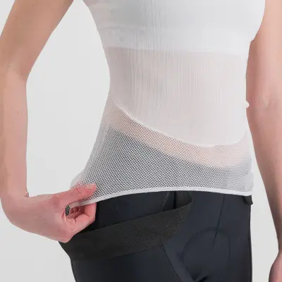 Sportful Pro Baselayer Dámske tričko bez rukávov biele