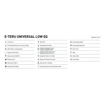 GHOT E-Teru Universal EQ Low hadow Grey/Dazzling Mango