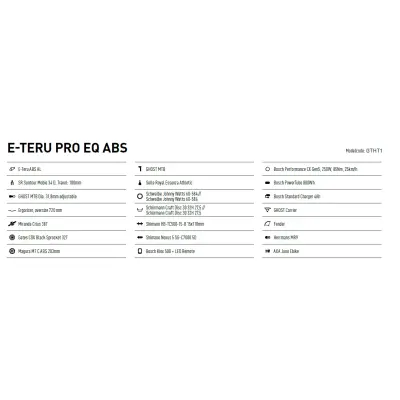 GHOT E-Teru Pro EQ AB torm Grey/Chilly White