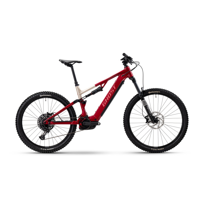 GHOST E-AX Essential Rebel Red/Coffee Pebble