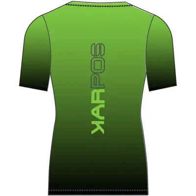 Karpos Verve Mesh Tričko čierne/zelené