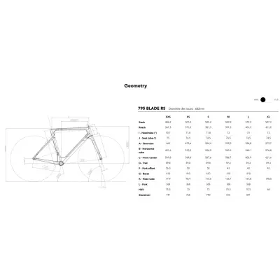 LOOK 795 Blade 2 RS Ultegra Di2 Pro Team Black / R50D