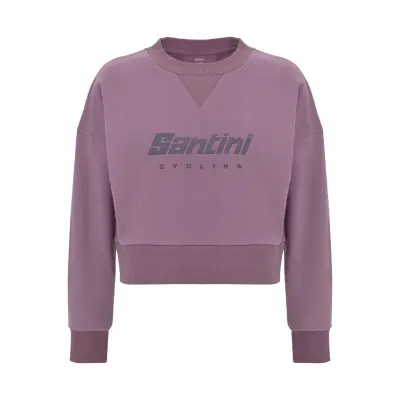 Krátká dámská mikina SANTINI Brand Pink