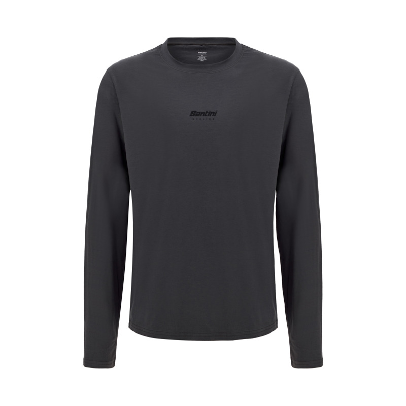 Tričko s dlhým rukávom SANTINI Brand Grey