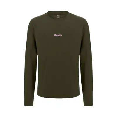 Tričko s dlhým rukávom SANTINI Brand Green