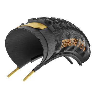 Plášť CONTINENTAL Trinotal Trail Rapid kevlar transparent - 29x2.4