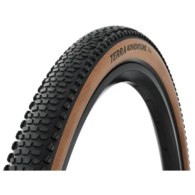 Plášť CONTINENTAL Terra Adventure Trail Grip kevlar transparent - 700x45C