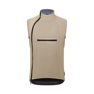 Unisex vesta SANTINI Alpha Insulated Cappuccino