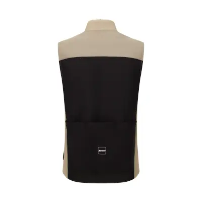 Unisex vesta SANTINI Alpha Insulated Cappuccino