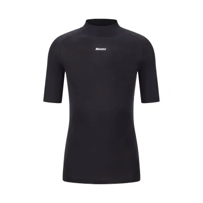 Unisex funkční tričko SANTINI Lana Black - XS/XXS