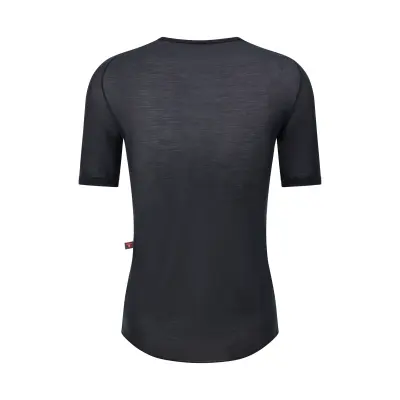 Unisex funkční tričko SANTINI Dry Black - XS/XXS