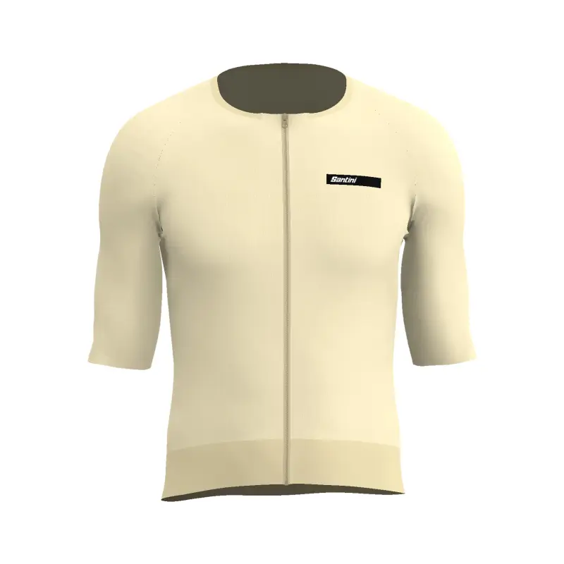 Unisex dres SANTINI Aero Race Panna Cota
