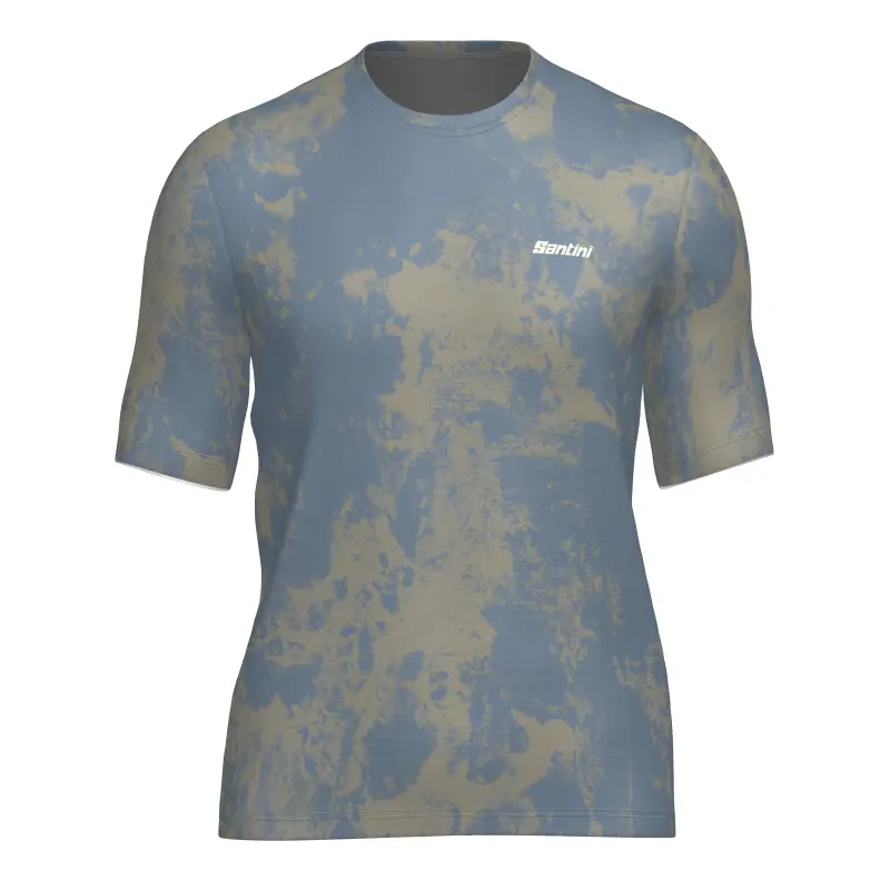 Unisex Volný Dres SANTINI Super Lite Blue
