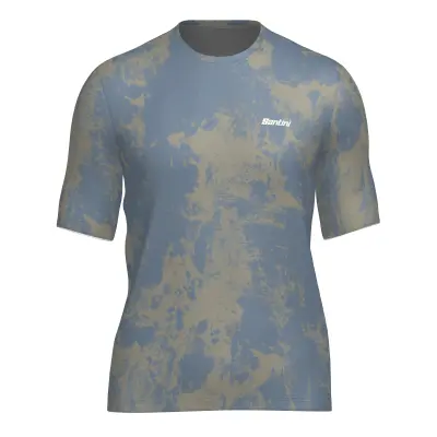 Unisex Volný Dres SANTINI Super Lite Blue