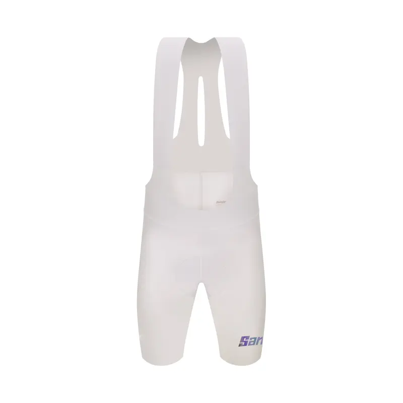 Kraťasy se šlemi SANTINI Unico Edge White