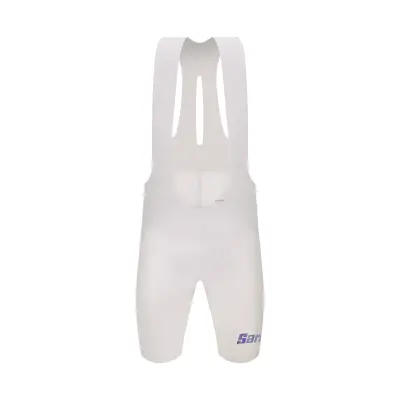 Kraťasy se šlemi SANTINI Unico Edge White