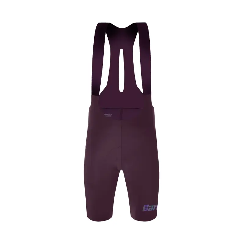 Kraťasy se šlemi SANTINI Unico Edge Burgundy