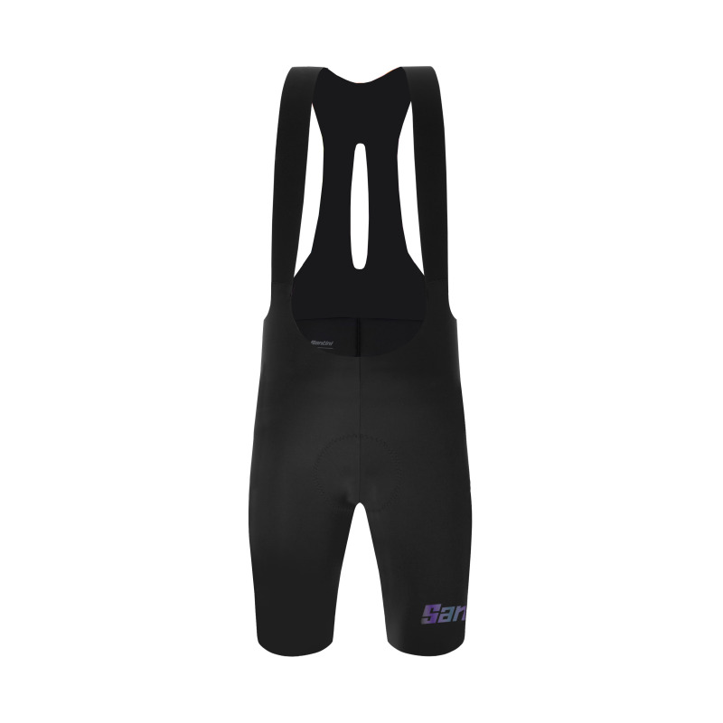 Kraťasy se šlemi SANTINI Unico Edge Black