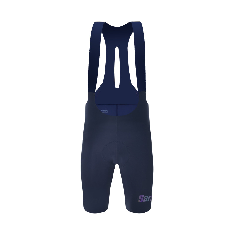 Kraťasy se šlemi SANTINI Unico Edge Blue