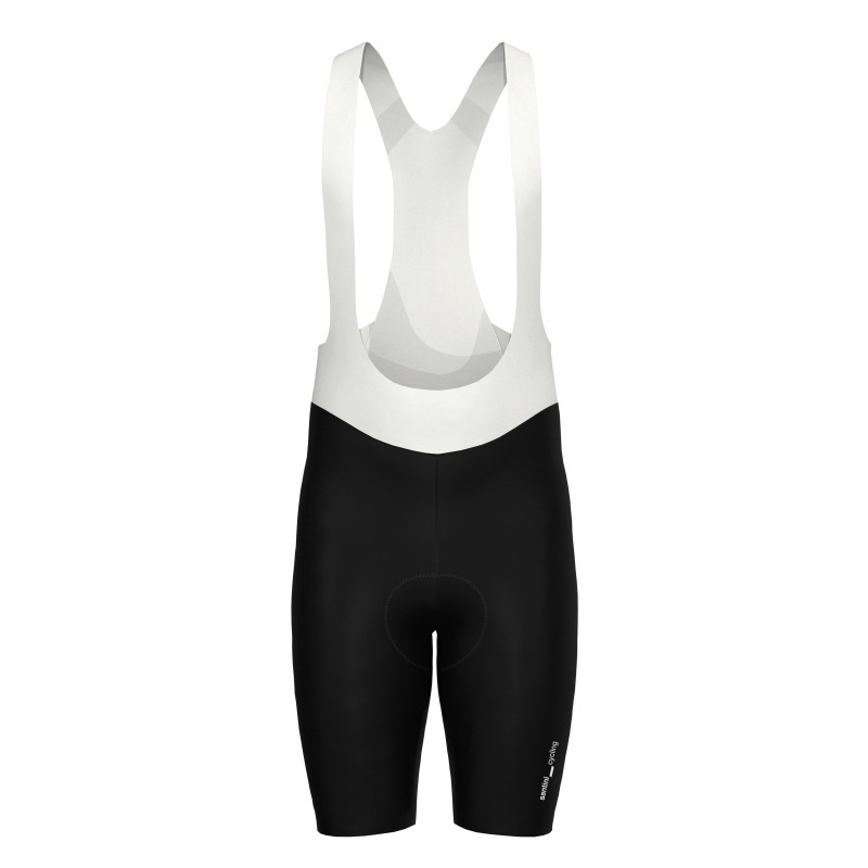 Kraťasy se šlemi SANTINI Aero Race Black