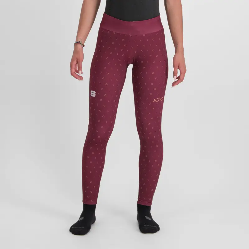 Elastické kalhoty dámské Sportful DORO vínové