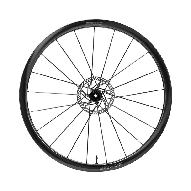Karbonová kola RAW CS (33 mm), FFWD/CS 2:1, GlossyBlack, plášť