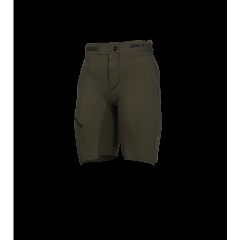 Vrchné cyklistické kraťasy pánske ALÉ Off Road Gravel Overland zelené