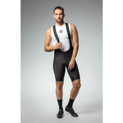 Letní cyklistické kalhoty ALÉ pánské R-EV1    K-COLDBLACK 2.0