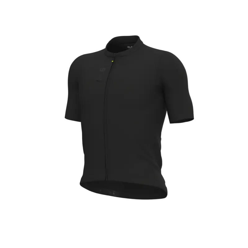 Letný cyklistický dres pánsky Alé Cycling Color Block Pragma čierny