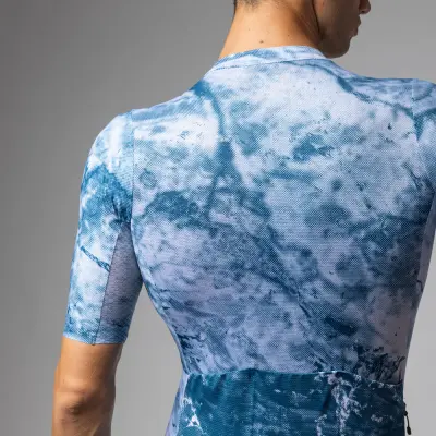 Letní cyklistický dres ALÉ pánský MARBLE PR-E