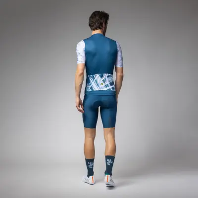 Letní cyklistický dres ALÉ pánský PALM PR-E
