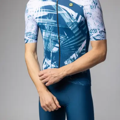 Letní cyklistický dres ALÉ pánský PALM PR-E