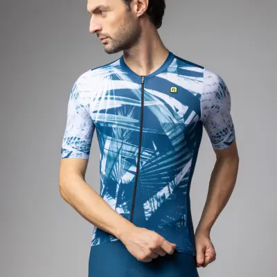 Letní cyklistický dres ALÉ pánský PALM PR-E