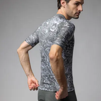 Letní cyklistický dres ALÉ pánský SAFARI PRAGMA